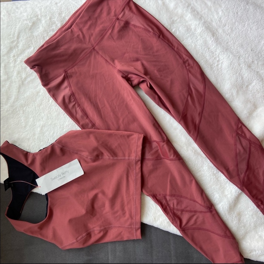 NWOT Sweaty Betty workout set